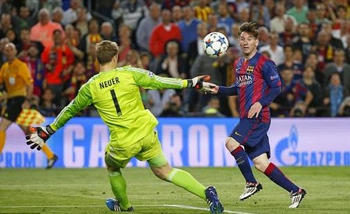 Leo Messi magic dashed Bayern's dream of winning the UCL last year