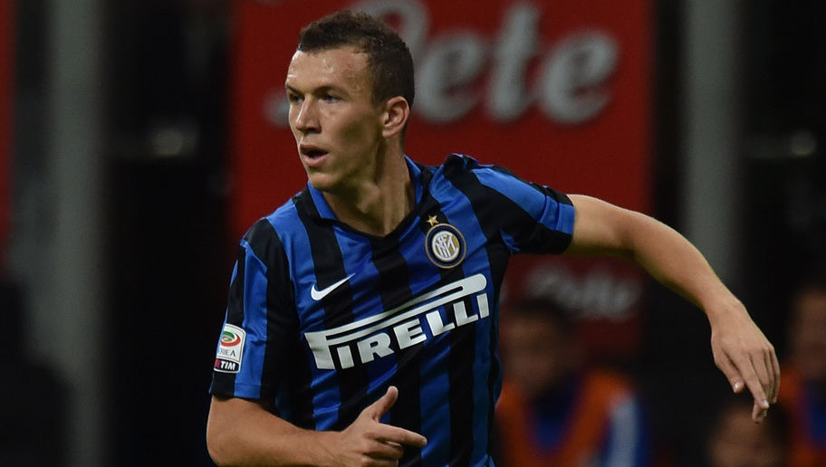 MILAN, ITALY - SEPTEMBER 23: Ivan Perisic of Internazionale Milano in action during the Serie A match between FC Internazionale Milano and Hellas Verona FC at Stadio Giuseppe Meazza on September 23, 2015 in Milan, Italy. (Photo by Tullio M. Puglia/Getty Images)