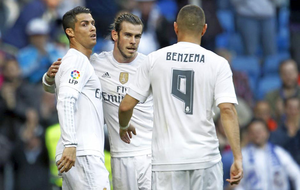 Real Madrid BBC Ronaldo Bale Benzema