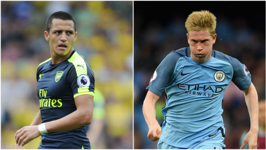 Sanchez and De Bruyne are vital for Arsenal and Manchester City respectively.
