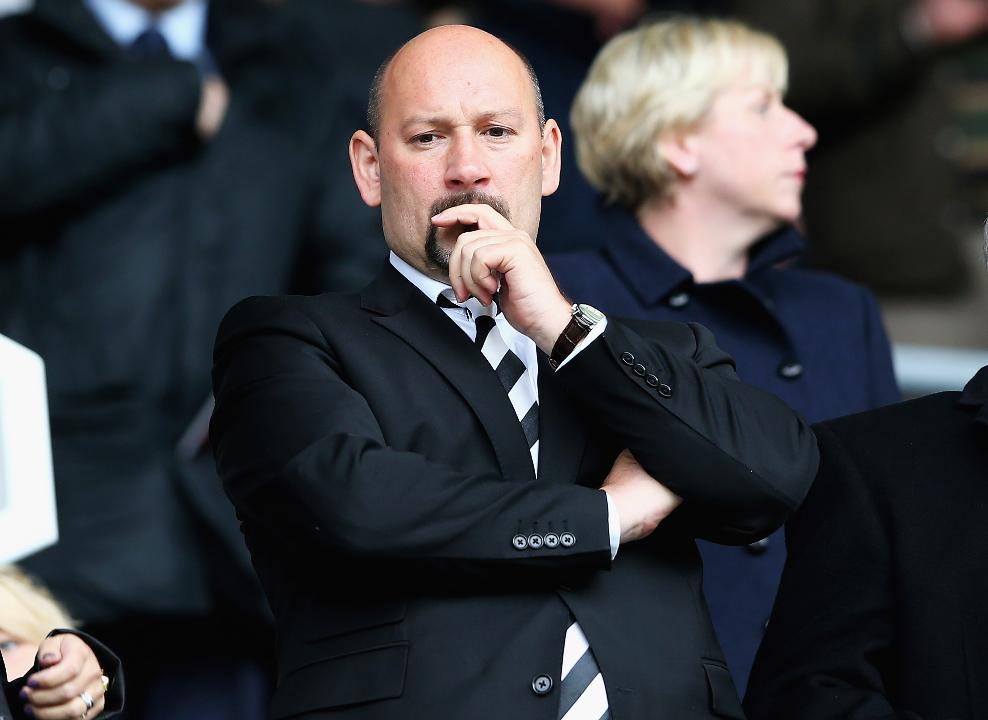 Sam Rush was sacked as Derby county Chief Executive