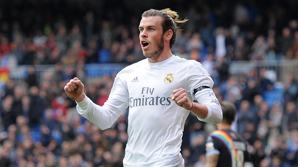 Real Madrid player Gareth Bale. 