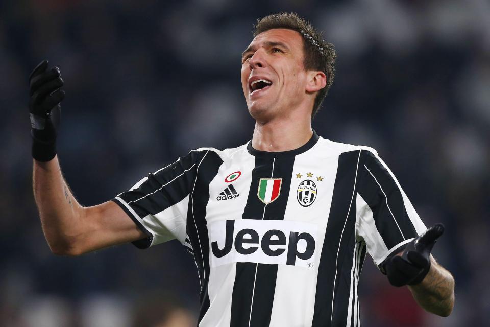 Mario Mandzukic in action for Juventus. (Getty Images)