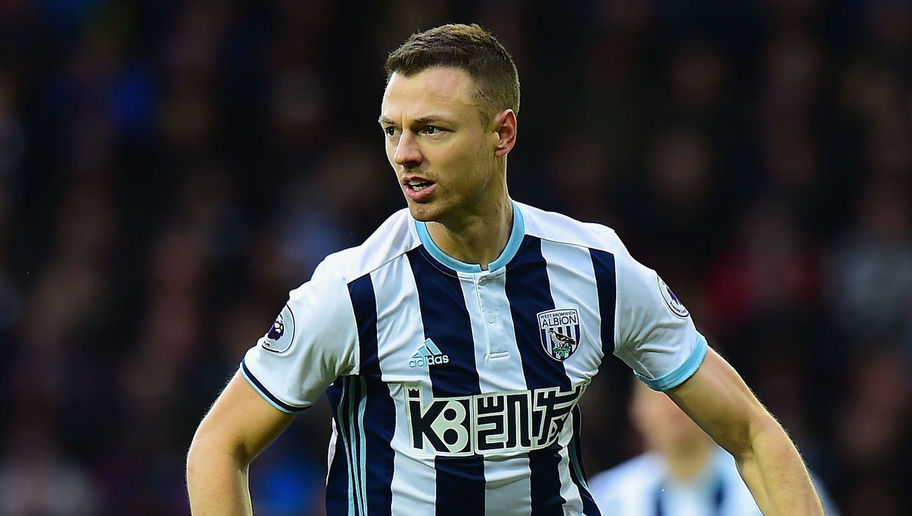 Jonny Evans in action for West Brom. (Getty Images)