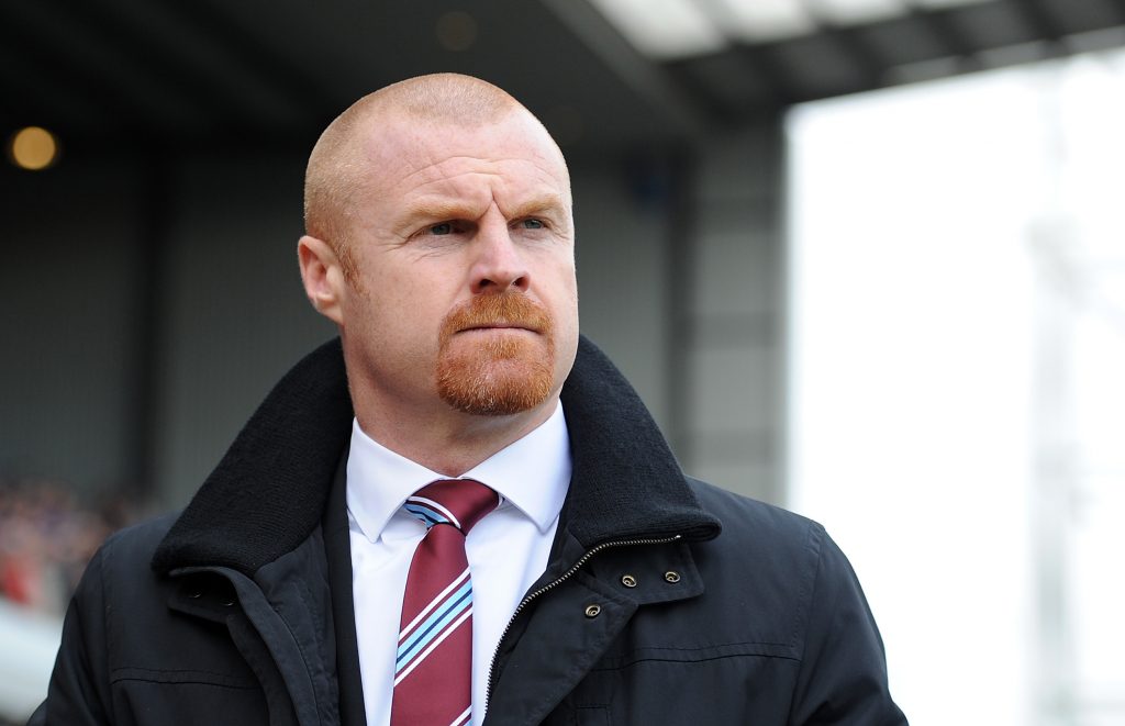 Burnley manager Sean Dyche.