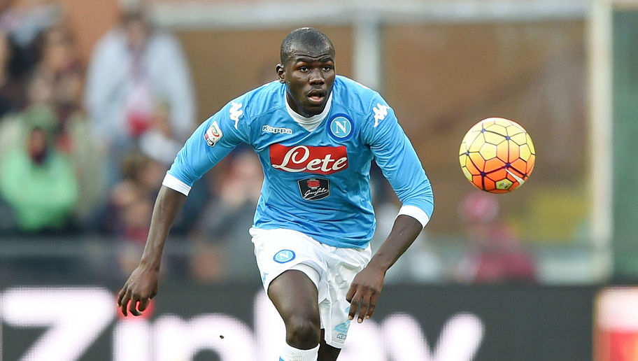 Kalidou Koulibaly in action for Italian side Napoli. 