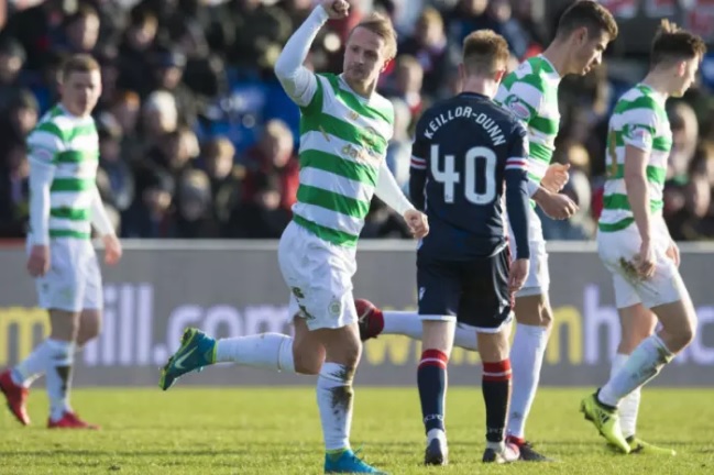 Leigh Griffiths in action for Celtic. (Getty Images)