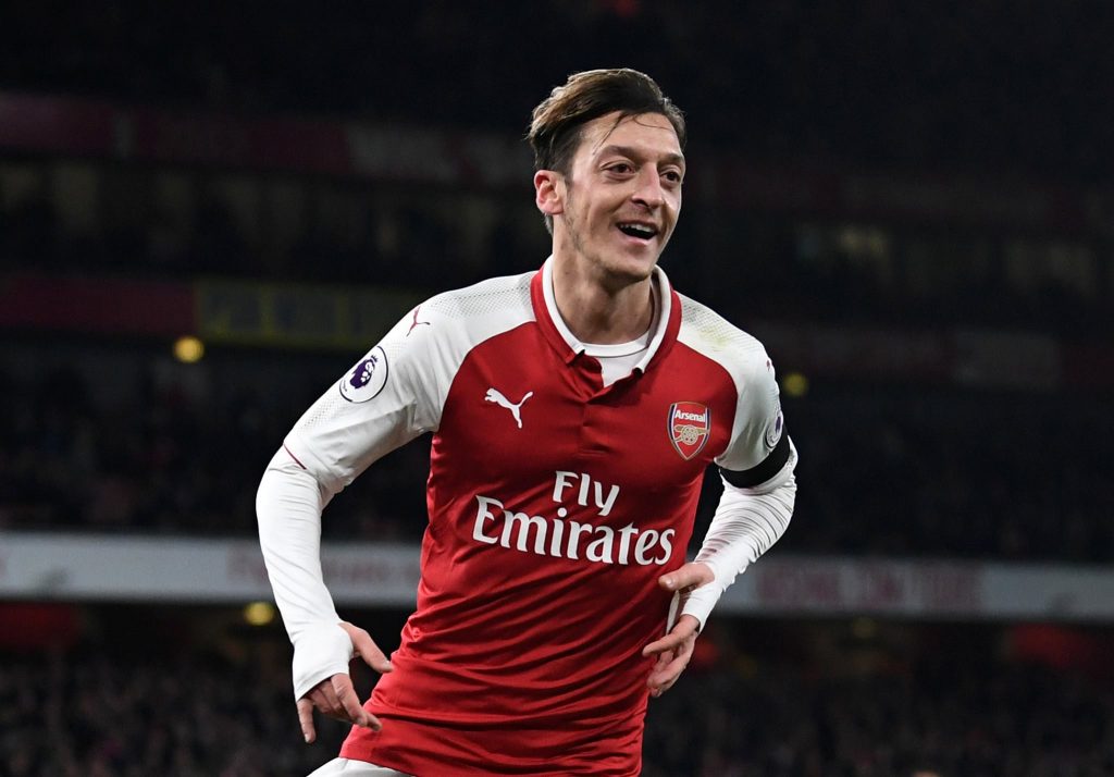 Arsenal's veteran playmaker Mesut Ozil.