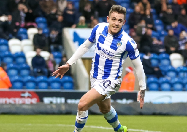 Sammie Szmodics during his time at Colchester United. (Getty Images)