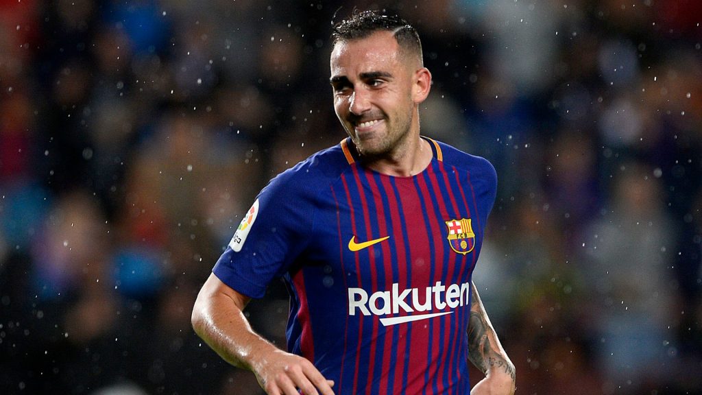 Paco Alcacer during his time at Barcelona. (Getty Images)