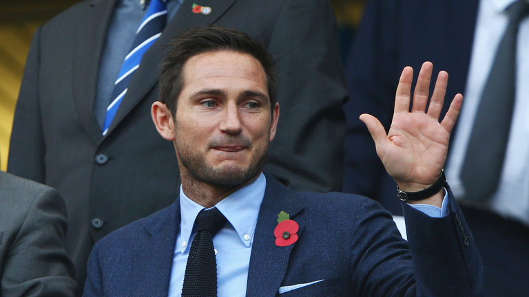 New Chelsea boss Frank Lampard.