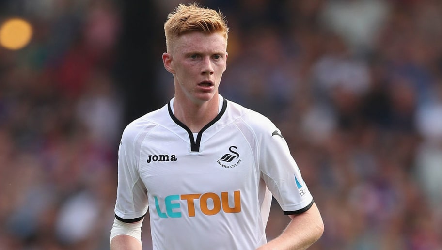 Sam Clucas during his time at Swansea City. (Getty Images)