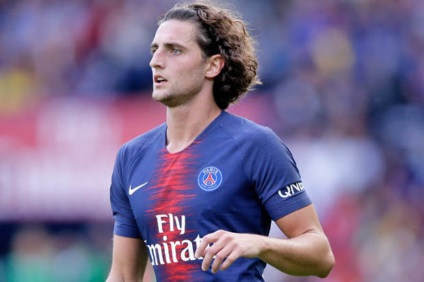 Adrien Rabiot during his time at PSG. (Getty Images)