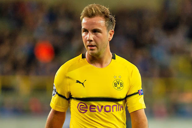 Mario Gotze will be a free agent at the end of the season after he opted against extending his contract at Borussia Dortmund.