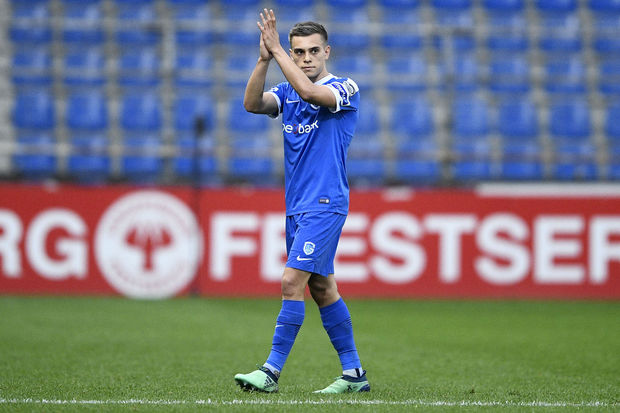 Brighton winger Leandro Trossard during his playing days at Genk. 