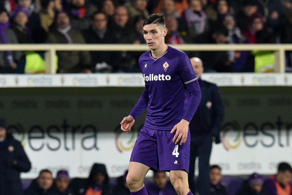Nikola Milenkovic in action for Fiorentina. (Getty Images)