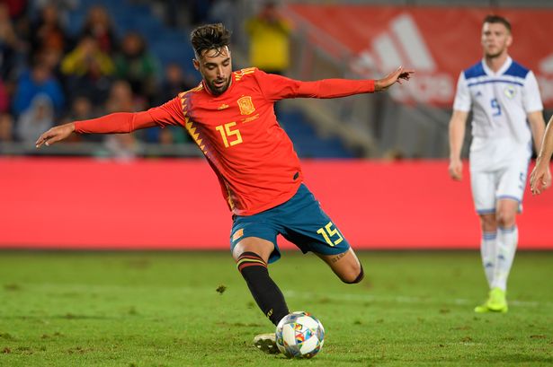 Celta Vigo's Brais Mendez earned his first cap for Spain in November 2018. (Getty Images)