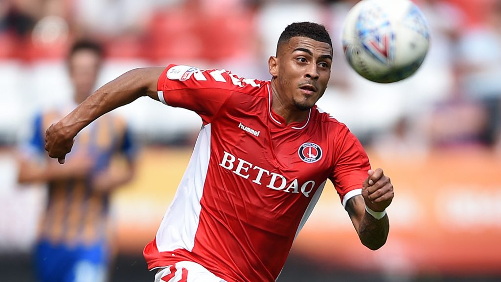 Charlton Athletic's Karlan Grant in action. (Getty Images)
