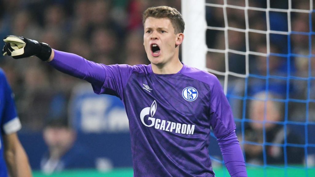 Schalke skipper Alexander Nubel.