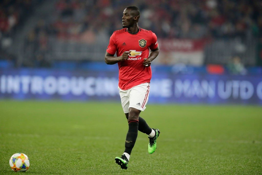 Manchester United defender Eric Bailly in action. (Getty Images)