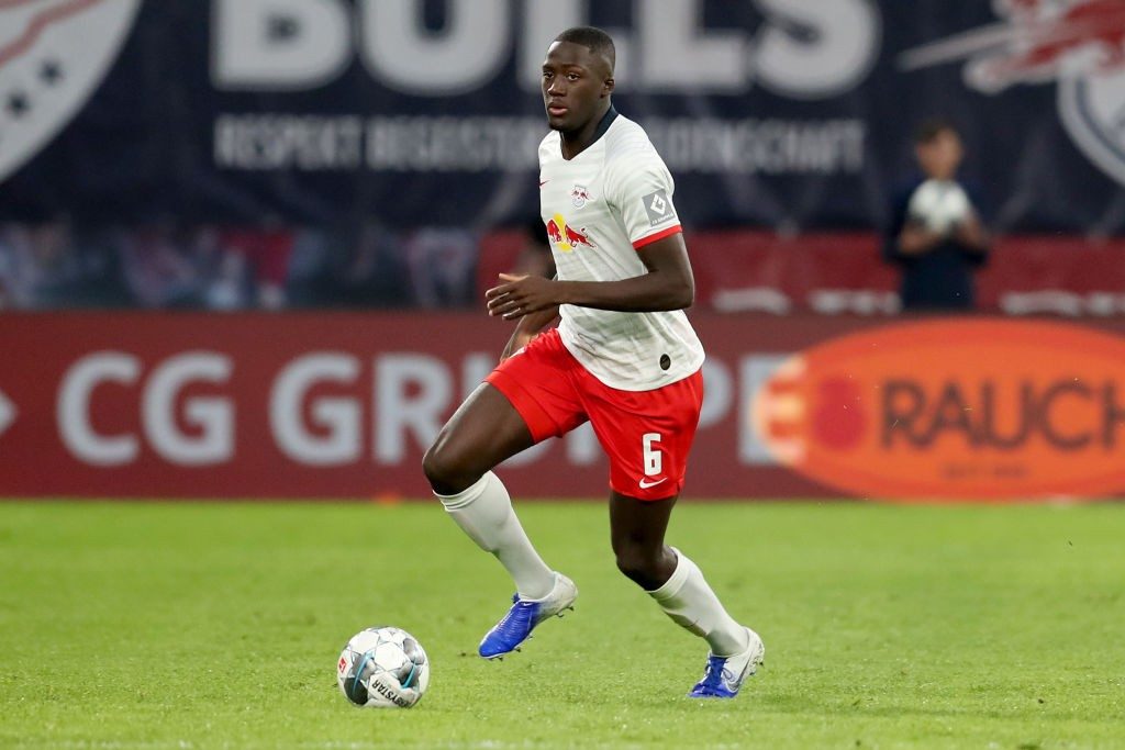 RB Leipzig defender Ibrahima Konate in action. (Getty Images)