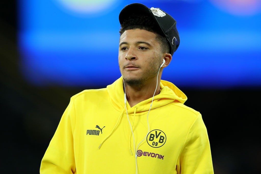 Borussia Dortmund's Jadon Sancho. 