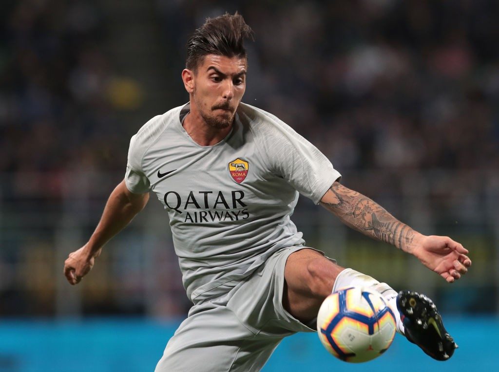 AS Roma midfielder Lorenzo Pellegrini in action. (Getty Images)